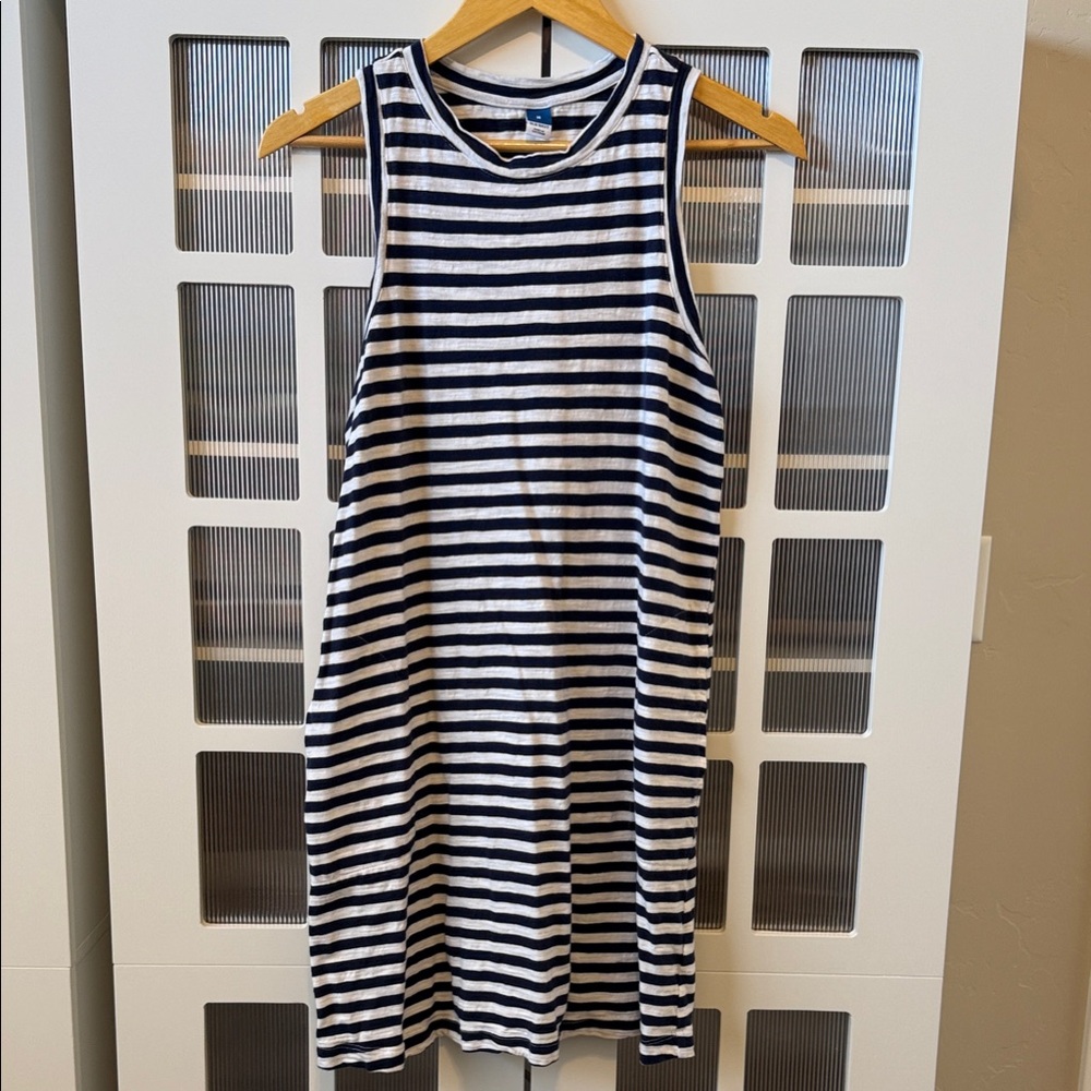 Striped Sleeveless Dress